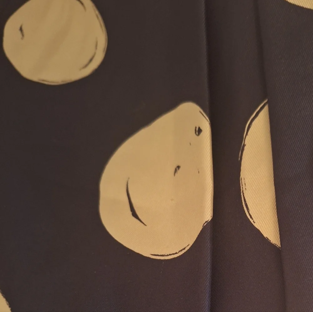 Kate spade silk holly black cork pleated skirt sz 8 NWT *K - Picture 9 of 9